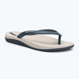 Vyriškos šlepetės per pirštą Ipanema Anatomic Lapa beige/blue