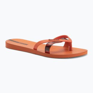 Moteriškos šlepetės per pirštą Ipanema Kirei Chic orange/brown