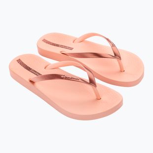 Moteriškos šlepetės per pirštą Ipanema Anat Connect II beige/copper