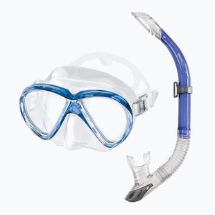 Rinkinys nardymui paviršiuje Mares Marea blue reflex/clear