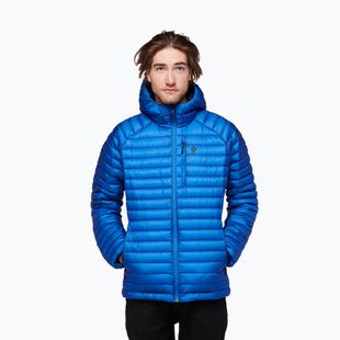 Vyriškos pūkinės striukės Black Diamond Approach Down Hoody drifter blue