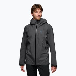 Vyriška striukė nuo lietaus Black Diamond Highline Stretch Shell anthracite