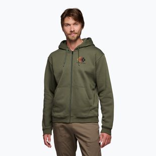 Vyriškas džemperis Black Diamond Faded Full Zip Hoody tundra