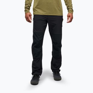 Vyriškos žygio kelnės Black Diamond Alpine Hybrid black/black