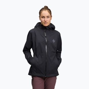 Vyriška striukė nuo lietaus Black Diamond Fineline Stretch black