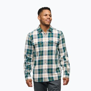 Vyriški žygio marškiniai Black Diamond Project Twill raging sea/henna