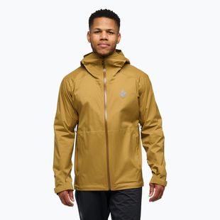 Vyriška striukė nuo lietaus Black Diamond Fineline Stretch Shell flax