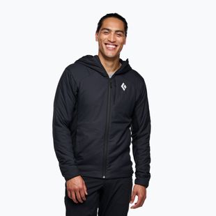 Vyriška hibridinė striukė Black Diamond First Light Hybrid Hoody black
