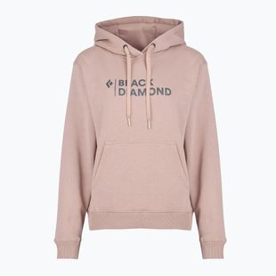 Moteriškas džemperis Black Diamond Mini Stacked Po Hoody pale mauve