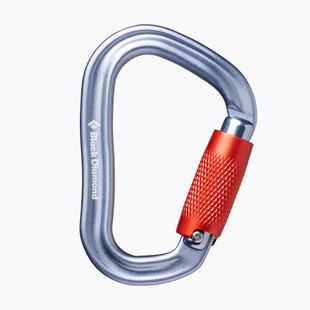 Karabinas Black Diamond Vaporlock Twistlock gray