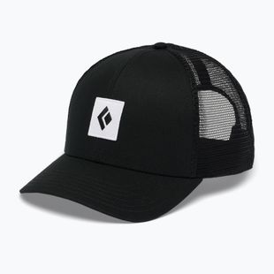 Kepuraitė su snapeliu Black Diamond Trucker black / black / white icon patch