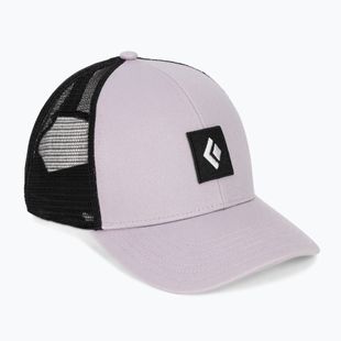 Kepurė su snapeliu Black Diamond Trucker soft lilac/black/black icon patch