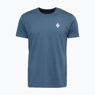 Vyriški marškinėliai Black Diamond Backcountry Stamps midnight blue