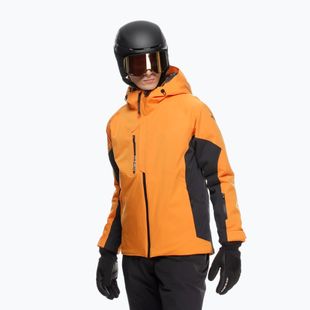 Vyriška slidinėjimo striukė Dainese Etra Aerosense Dry Core Ready oriole orange/stretch limo