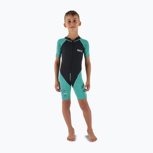 Vaikiškas plaukimo kostiumas SEAC Dolphin Shorty 1,5 mm black/tiffany