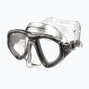Nardymo kaukė SEAC Clear Antifog transparent black