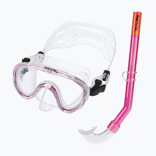 Snorkelingo rinkinys vaikams SEAC Marina Bis Set pink