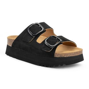 Moteriškos šlepetės Scholl Lucie Suede black