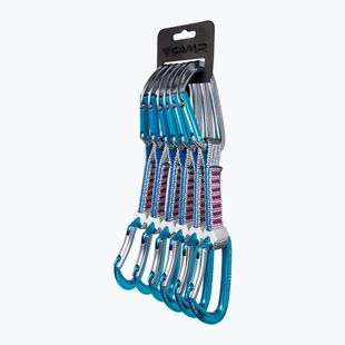Saugos įrenginiai laipiojimui CAMP Orbit Express KS 6 pack 12 cm grey/blue/fuchsia