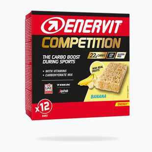 Energetinių batonėlių rinkinys Enervit Competition 12 pcs x 30 g banana