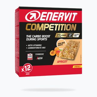 Energetinių batonėlių rinkinys Enervit Competition 12 pcs x 30 g apricot