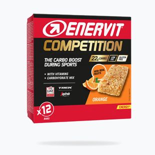 Energetinių batonėlių rinkinys Enervit Competition 12 pcs x 30 g orange