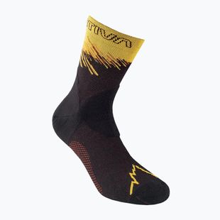 La Sportiva Ultra Bėgimo kojinės juoda/geltona