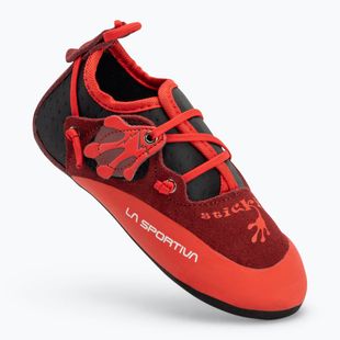 Vaikiški laipiojimo batai La Sportiva Stickit chili/ poppy