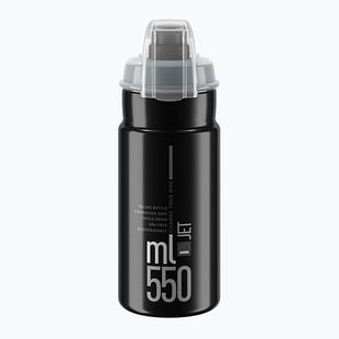 Dviračio gertuvė Elite Jet Plus 550 ml black/grey logo