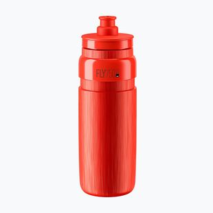 Dviračio vandens butelis Elite FLY Tex 750 ml red/grey logo