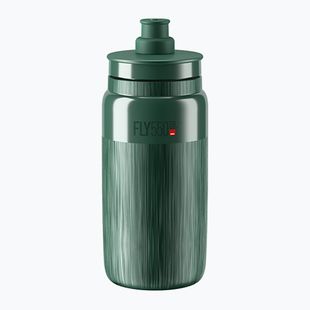 Dviračio vandens butelis Elite FLY Tex 550 ml dark green/grey logo