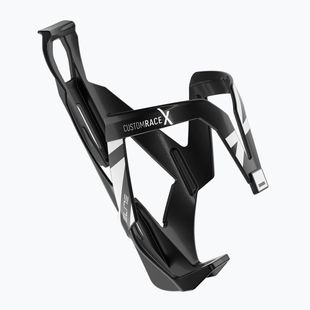 Vandens butelio krepšelis Elite Custom Race X black glossy/white