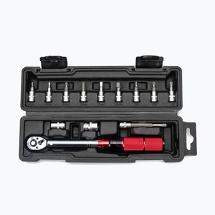 Dinamometrinis veržliaraktis Rockbros 430021001 Bicycle Torque Wrench Set 2-24Nm black/red