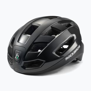 Dviračio šalmas Rockbros 100036001 With Remote Control and Warning Light black