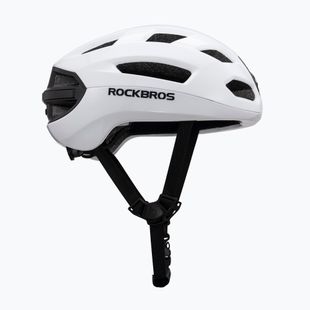 Dviračio šalmas Rockbros 100036002 With Remote Control and Warning Light white