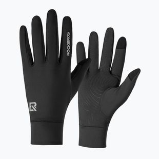 Dviračių pirštinės Rockbros Full-finger S400 black