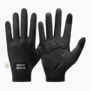 Dviračių pirštinės Rockbros Full-finger S403-1 black