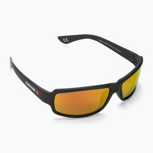 Akiniai nuo saulės Cressi Ninja Floating black/orange mirrored