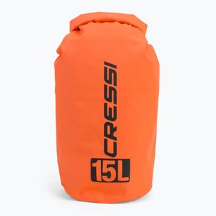 Cressi sausas krepšys 15 l oranžinis