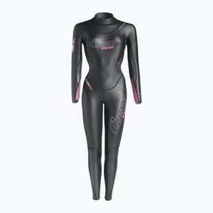 Moteriškas hidrokostiumas Cressi Triton Monopiece 1.5 mm black/pink