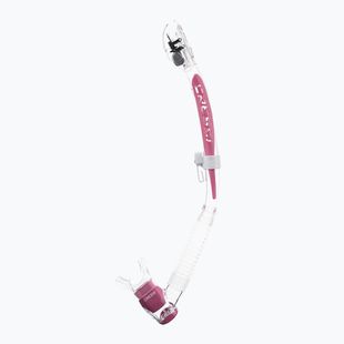 Paviršinio nardymo vamzdelis Cressi Itaca Ultra Dry clear/pink