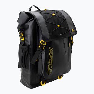 Cressi Venom Dry kuprinė 30 l juoda/geltona