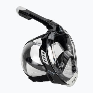 Cressi Bali viso veido nardymo kaukė juoda/pilka
