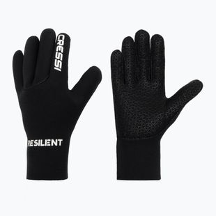 Cressi Resilient 2 mm neopreno pirštinės juodos spalvos
