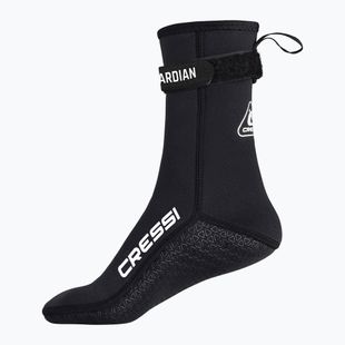 Cressi Guardian High 2mm neopreninės kojinės juodos spalvos