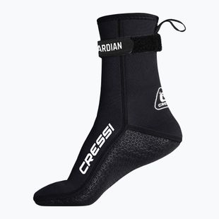 Cressi Guardian Mid-High 2 mm neopreninės kojinės, juodos