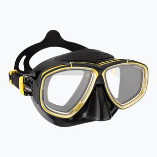 Nardymo kaukė Cressi Prisma black/yellow