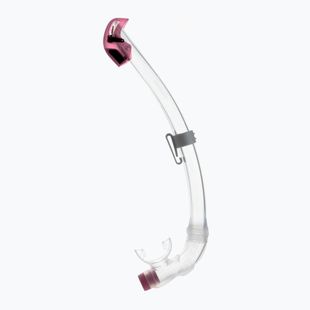 Nardymo vamzdelis Cressi Seal Dry clear/pink