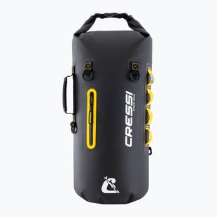 Vandeniui atsparus maišas Cressi Ocelot Dry Bag 30 l black/yellow
