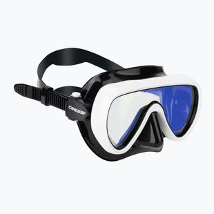 Moteriška nardymo kaukė Cressi Honey 420 UV black/white/yellow/blue